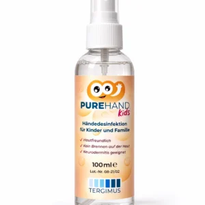PUREHAND Kids Händedesinfektion für Kleinkinder ohne Alkohol