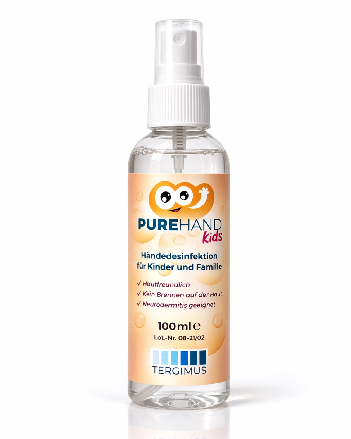 purehand-kids-1 PUREHAND Kids Händedesinfektion für Kleinkinder ohne Alkohol