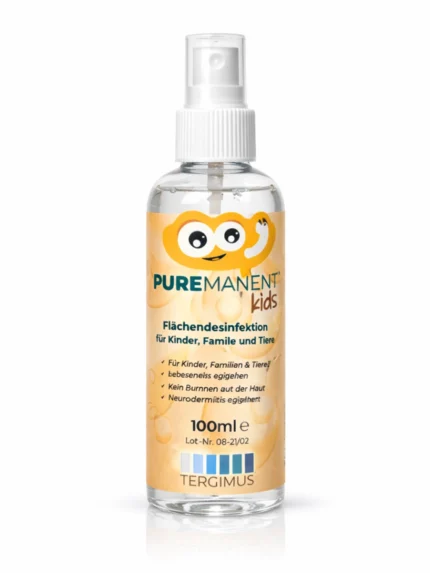 PUREMANENT Kids Flächendesinfektionsmittel ohne Alkohol 100 ml