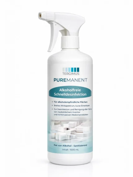 PUREMANENT Schnelldesinfektion ohne Alkohol 1000 ml