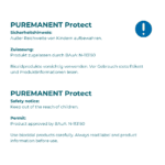PUREMANENT Protect Sicherheitshinweis und BAuA-Zulassung