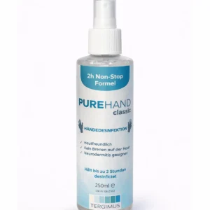 PUREHAND Classic 250 ml Händedesinfektion ohne Alkohol in der Sprühflasche