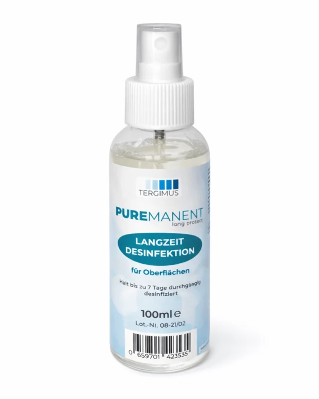 PUREMANENT Long Protect Flächendesinfektionsmittel mit Langzeitwirkung 100 ml