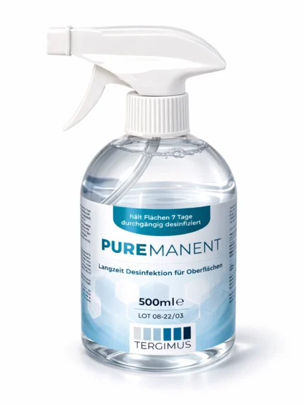 PUREMANENT Long Protect Flächendesinfektionsmittel mit Langzeitwirkung 500 ml