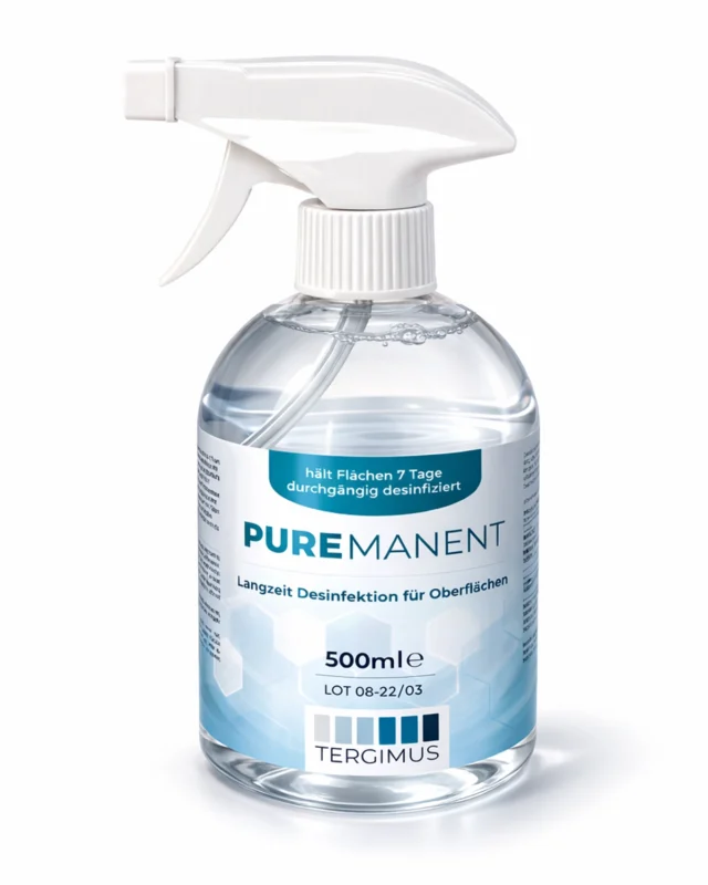 PUREMANENT Long Protect Flächendesinfektionsmittel mit Langzeitwirkung 500 ml