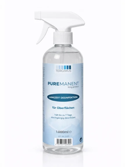 PUREMANENT Long Protect Flächendesinfektionsmittel mit Langzeitwirkung 1000 ml