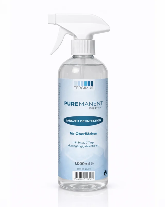 PUREMANENT Long Protect Flächendesinfektionsmittel mit Langzeitwirkung 1000 ml
