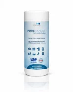 PUREMANENT Long Protect Desinfektionstücher in der Spenderdose