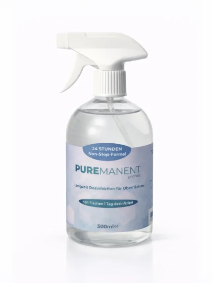 PUREMANENT Protect Flächendesinfektionsmittel mit 24 Stunden Langzeitwirkung 500 ml