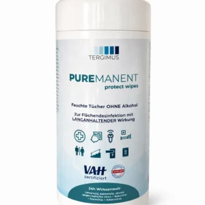 PUREMANENT Protect Desinfektionstücher in der Spenderdose