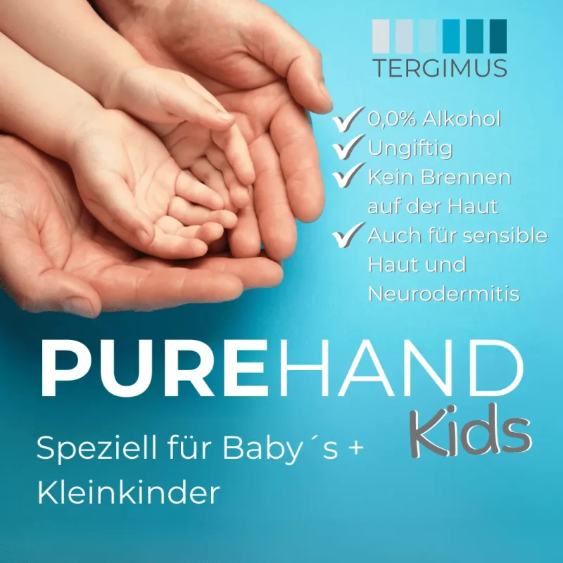 Information Händedesinfektion für Babys und Kleinkinder