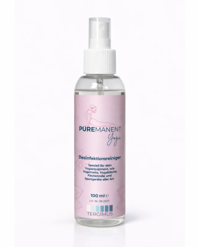 PUREMANENT Yoga hygienischer Yogamatten Reiniger 100 ml