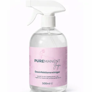 PUREMANENT Yoga desinfizierender Yogamatten Reiniger 500 ml