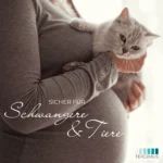 PUREMANENT Kids ist sicher für Schwangere und Tiere, schwangere Frau mit Katze